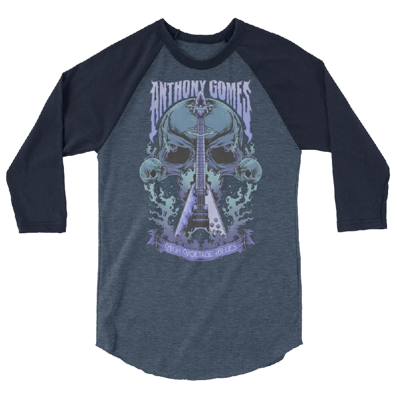 HVB Skull Raglan Shirt (Available in 4 Colors)