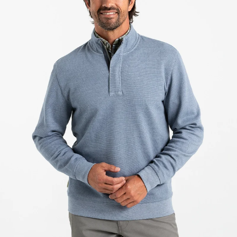 Duck Head Bearing Pique Performance 1/4 Zip PulloverPulloverraglan