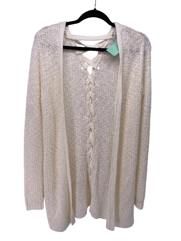 It's SO You Boutique Misses Size Small Cream CardiganSustainable cardigan